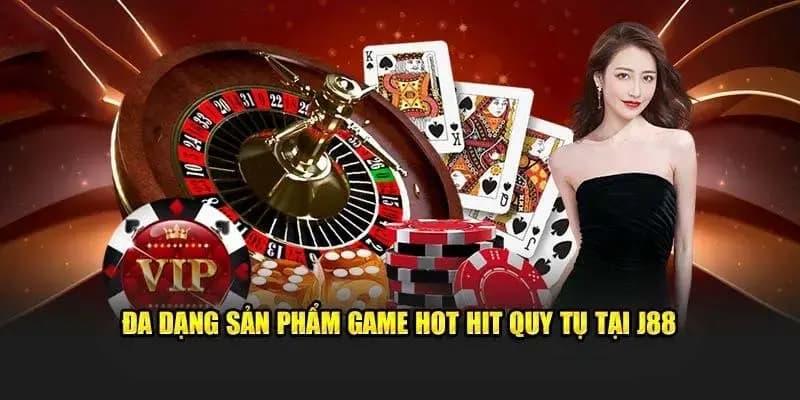 Các sảnh chơi hot hit tại nhà cái J88